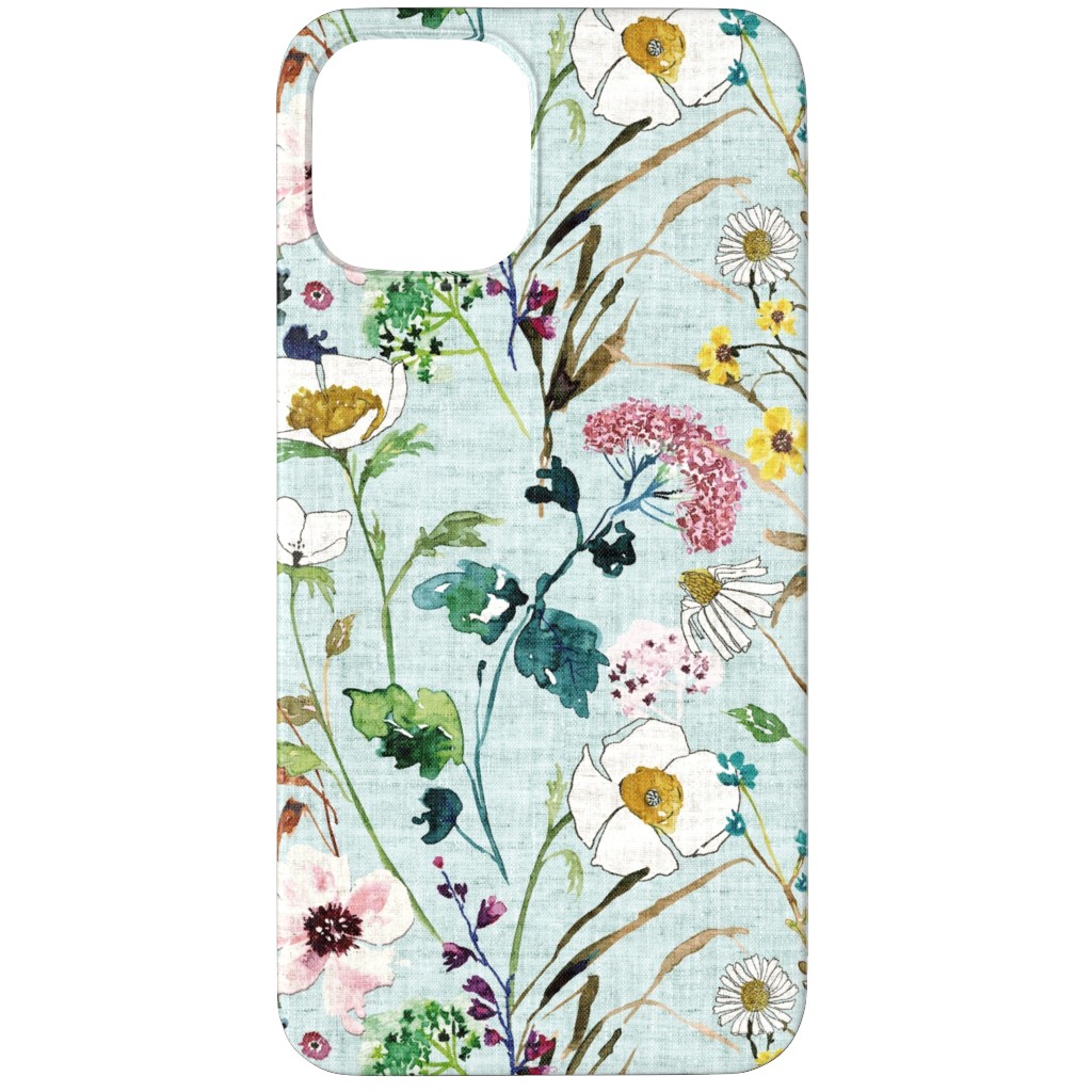Verdure Wildflowers - Multi Phone Case, Slim Case, Matte, iPhone 11 Pro, Multicolor
