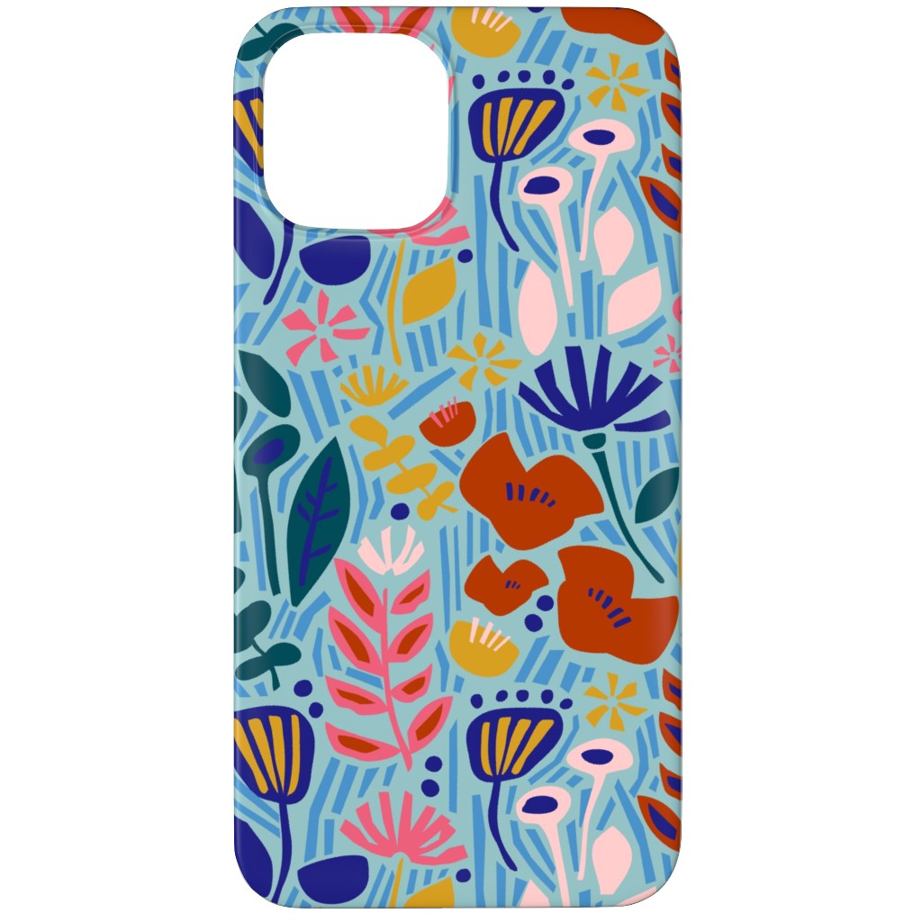 Paper Cut Floral Garden Phone Case, Slim Case, Matte, iPhone 11 Pro, Multicolor