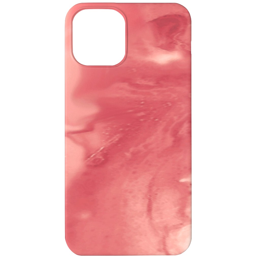 Abstract Watercolor Marble Phone Case, Slim Case, Matte, iPhone 11, Pink