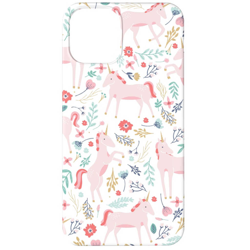 Unicorn Fields Phone Case, Slim Case, Matte, iPhone 11, Pink