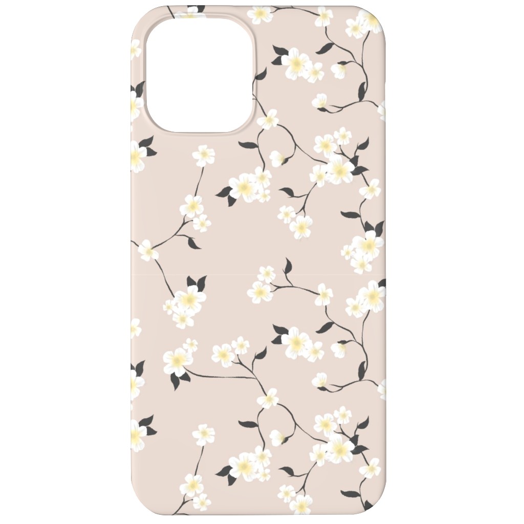 Climbing Flower - Pink Phone Case, Slim Case, Matte, iPhone 11, Pink