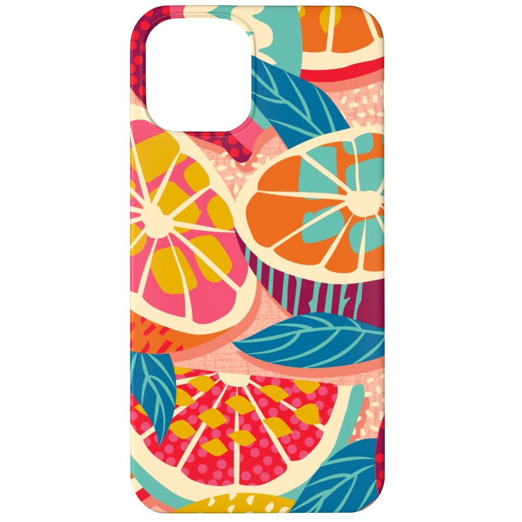 Squeeze the Day - Bold Phone Case, Slim Case, Matte, iPhone 11, Orange