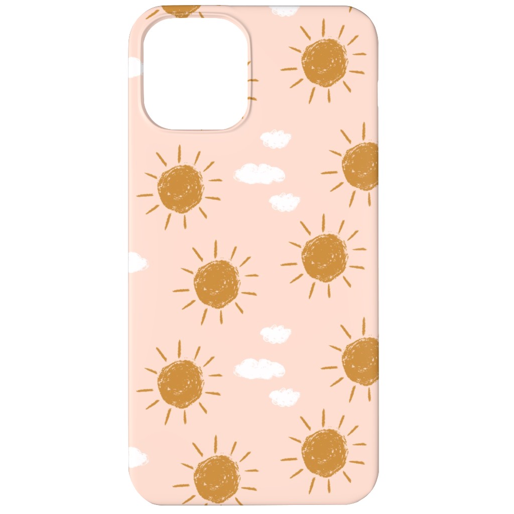 Little Golden Sun - Pink Phone Case, Slim Case, Matte, iPhone 11, Pink, Bright Pink
