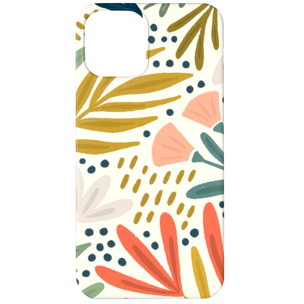 Henrietta Floral - Light Phone Case, Slim Case, Matte, iPhone 12 Mini, Multicolor