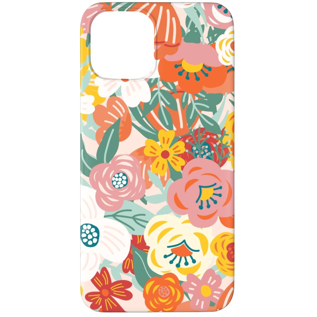 Liberty Florals Phone Case, Silicone Liner Case, Matte, iPhone 12 Pro Max, Multicolor