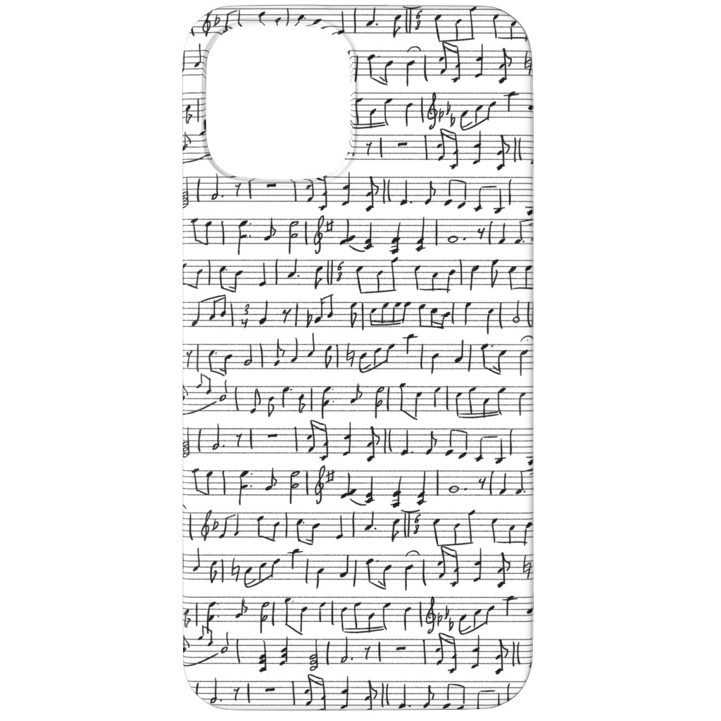 Music - Favorite Subject Phone Case, Silicone Liner Case, Matte, iPhone 12 Pro Max, Black, Black