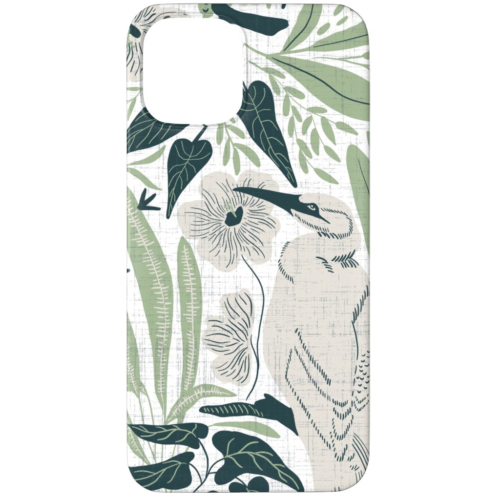 Tropical Hawaiian Dreams Phone Case, Slim Case, Matte, iPhone 12 Pro Max, Green