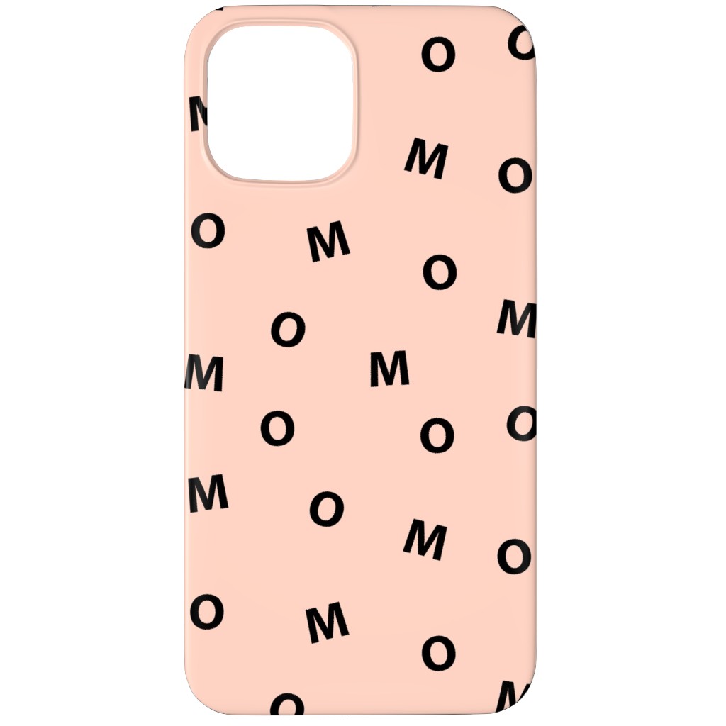 Sweet Mom Typography - Pale Nude Phone Case, Slim Case, Matte, iPhone 12 Pro Max, Pink