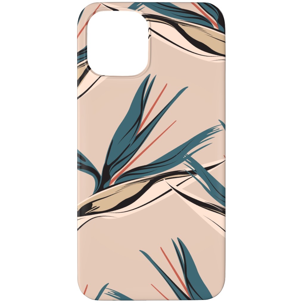 Bird of Paradise Phone Case, Slim Case, Matte, iPhone 12 Pro Max, Pink