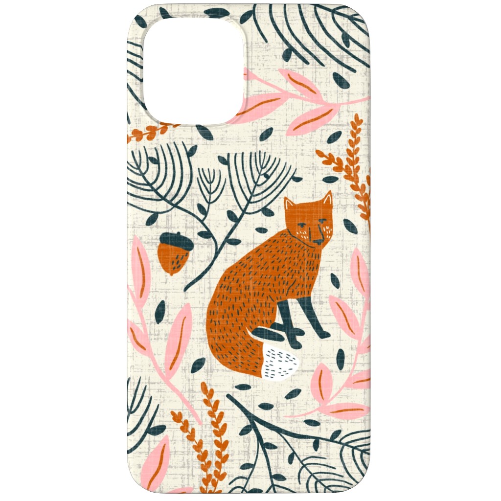 Haven - Multi on Cream Phone Case, Silicone Liner Case, Matte, iPhone 12 Pro, Multicolor