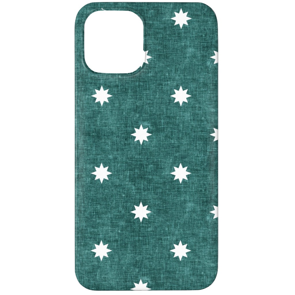 Vintage Stars Phone Case, Slim Case, Matte, iPhone 12 Pro, Green, Lake