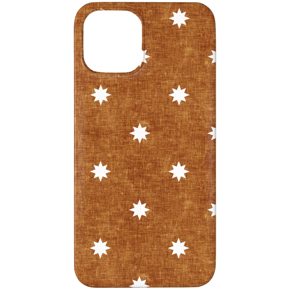 Vintage Stars Phone Case, Slim Case, Matte, iPhone 12 Pro, Orange, Toast