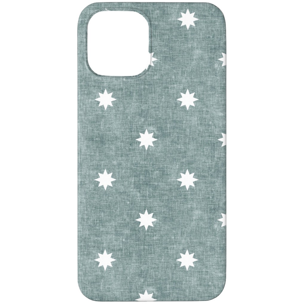 Vintage Stars Phone Case, Slim Case, Matte, iPhone 12 Pro, Blue, Mantis
