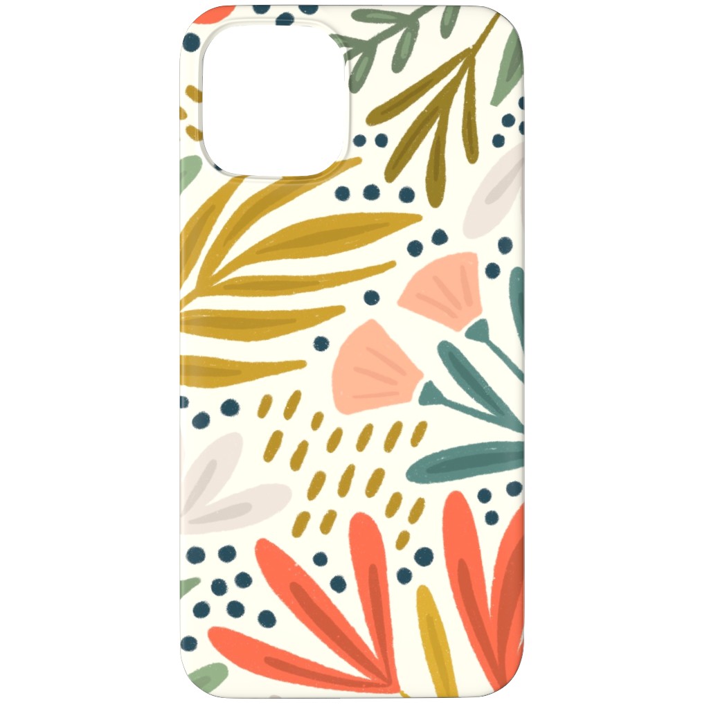 Henrietta Floral - Light Phone Case, Slim Case, Matte, iPhone 12 Pro, Multicolor