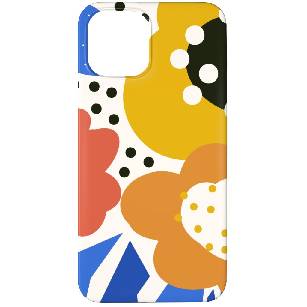 Papercut Flowers - Multi Phone Case, Slim Case, Matte, iPhone 12 Pro, Multicolor