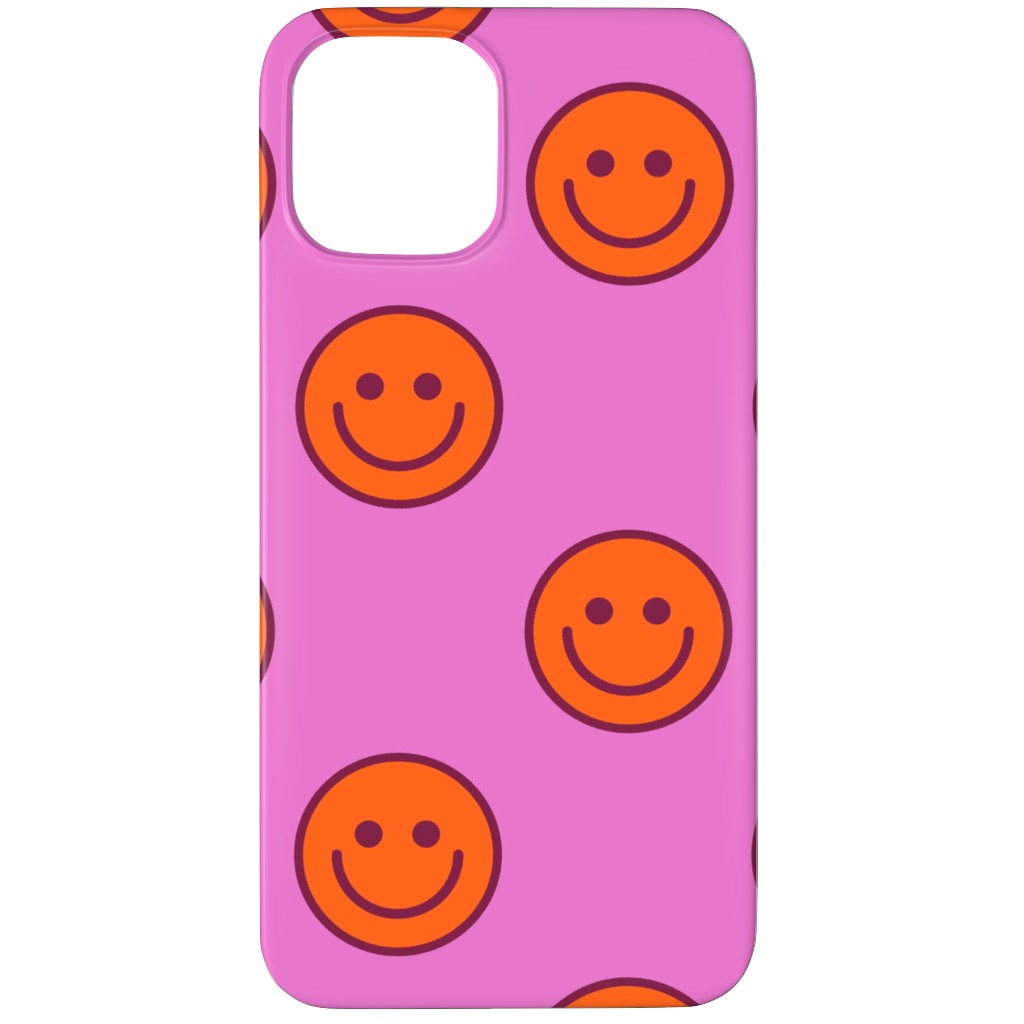 Smileys - Rasberry Sherbert Phone Case, Slim Case, Matte, iPhone 12 Pro, Pink, Bright Pink