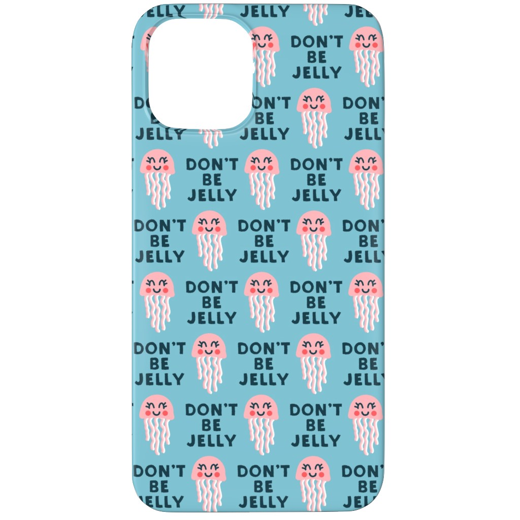 Don't Be Jelly - Summer Blue Phone Case, Slim Case, Matte, iPhone 12 Pro, Blue