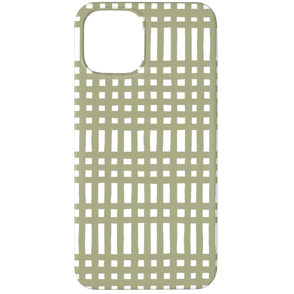 Loose Weave Phone Case, Slim Case, Matte, iPhone 12 Pro, Green