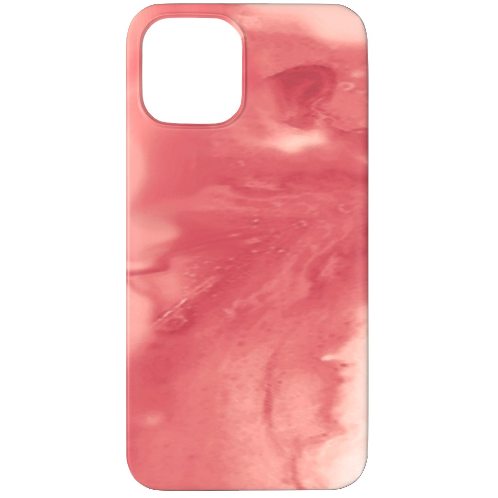 Abstract Watercolor Marble Phone Case, Slim Case, Matte, iPhone 12 Pro, Pink