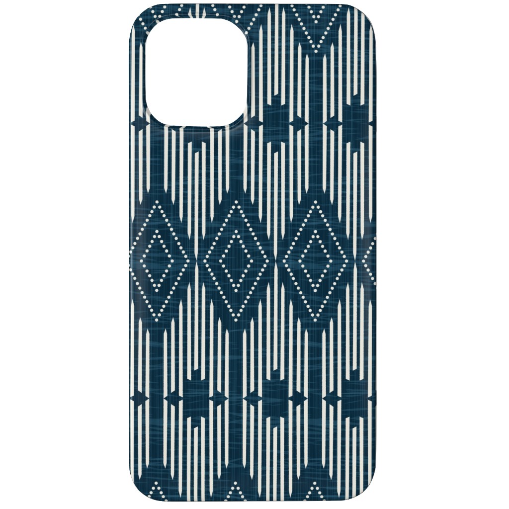 West End Phone Case, Slim Case, Matte, iPhone 12 Pro, Blue, Silhouette