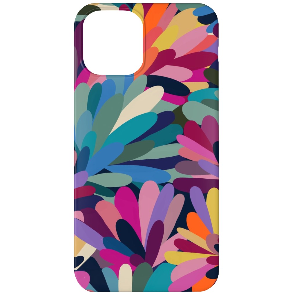 It's a Petal Celebration - Multi Phone Case, Silicone Liner Case, Matte, iPhone 12, Multicolor