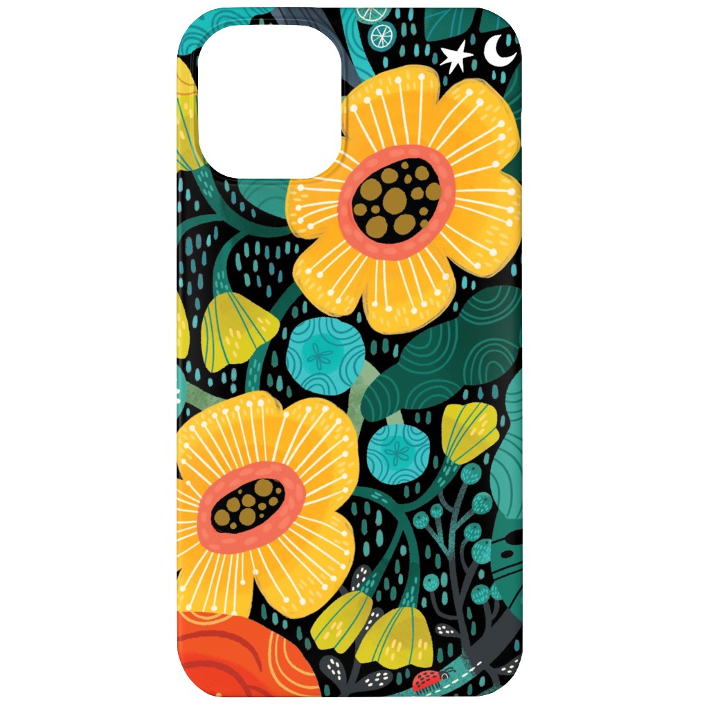 Bohemian Bop - Multi Phone Case, Silicone Liner Case, Matte, iPhone 12, Multicolor