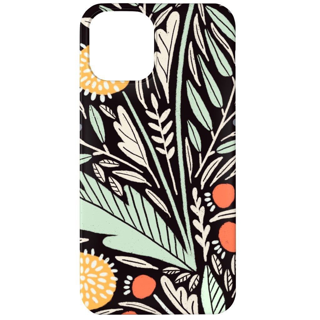 Astrid - Dark Phone Case, Slim Case, Matte, iPhone 12, Multicolor