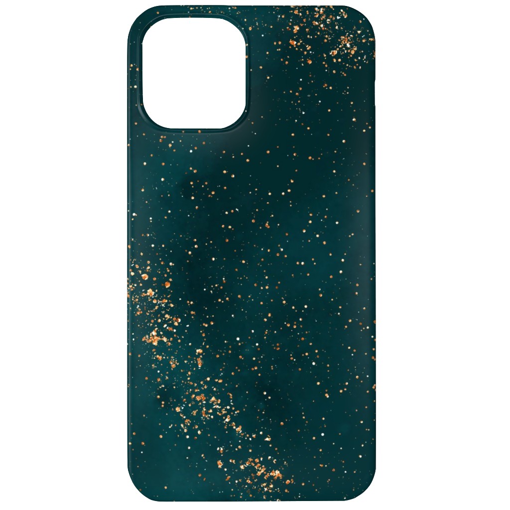 Stardust - Green Phone Case, Slim Case, Matte, iPhone 12, Green