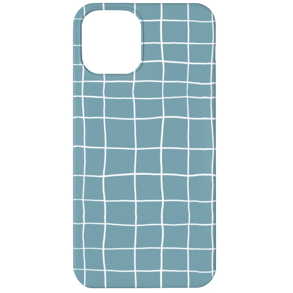 Springfield - Blue Phone Case, Slim Case, Matte, iPhone 12, Blue