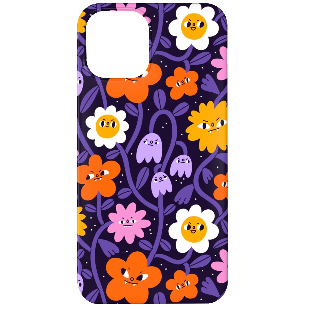 Extremely Wicked, Evil and Vile Halloween Garden - Purple Phone Case, Slim Case, Matte, iPhone 12, Purple, Purple