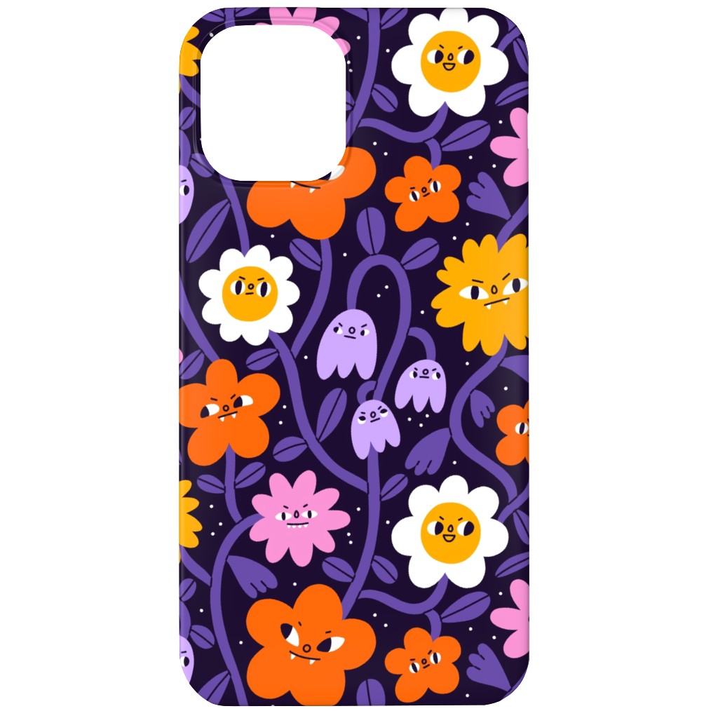 Extremely Wicked, Evil and Vile Halloween Garden - Purple Phone Case, Slim Case, Matte, iPhone 12, Purple