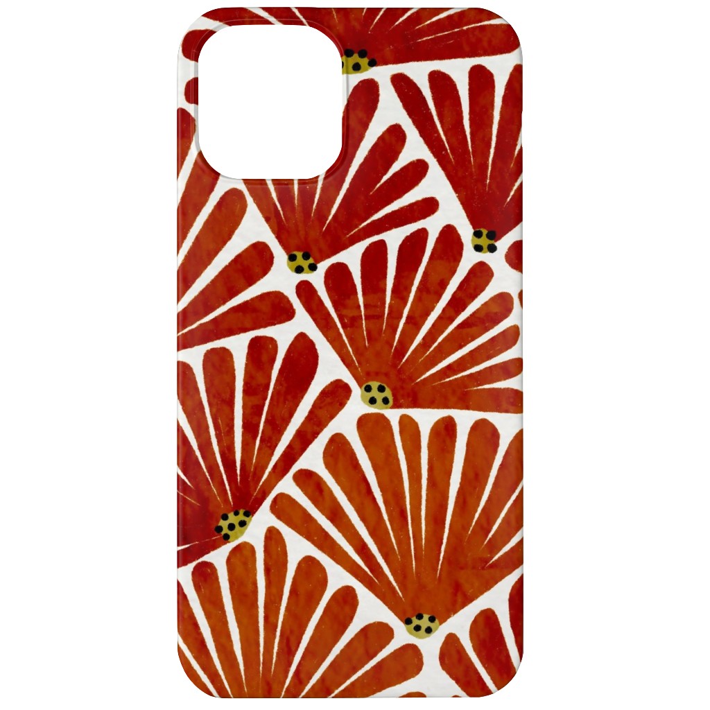 Solie Phone Case, Slim Case, Matte, iPhone 12, Red