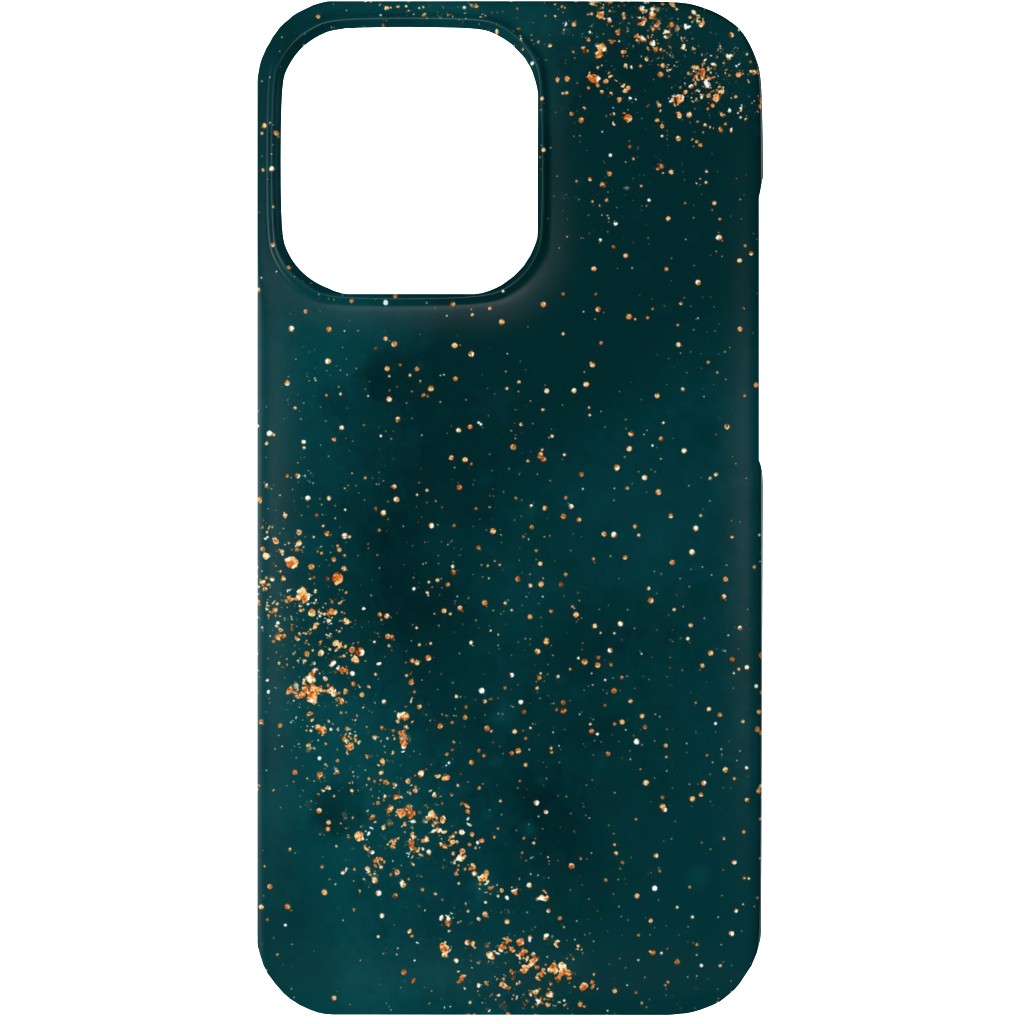 Stardust - Green Phone Case, Silicone Liner Case, Matte, iPhone 13 Mini, Green