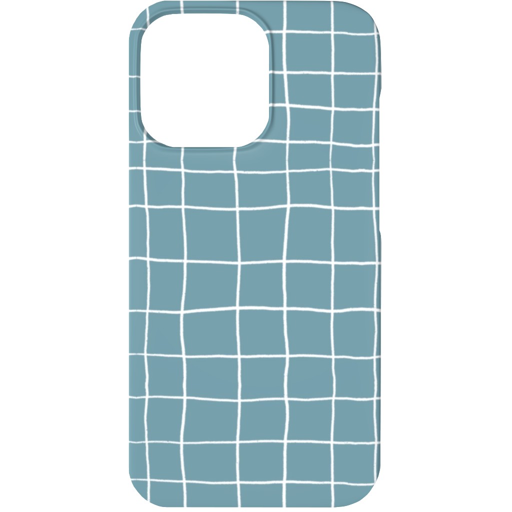 Springfield - Blue Phone Case, Slim Case, Matte, iPhone 13 Mini, Blue