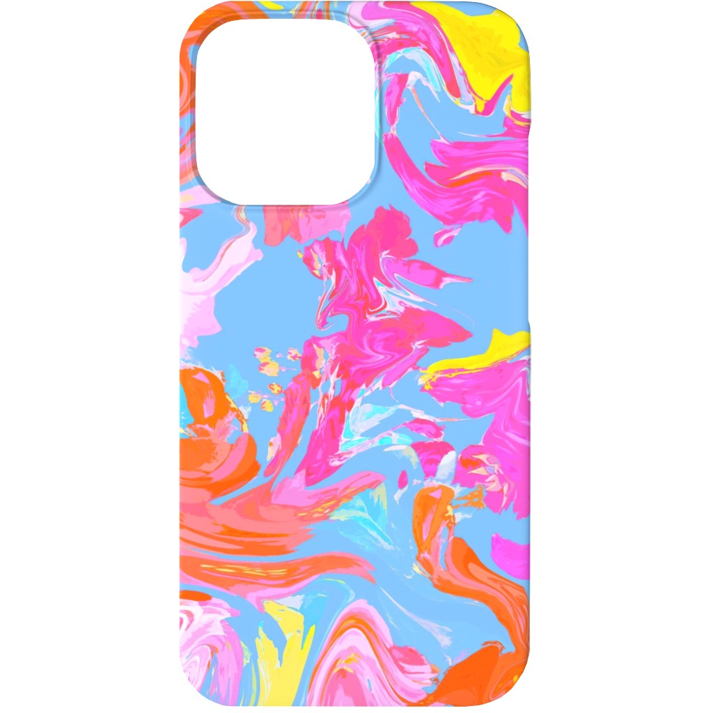 Summer Splash Phone Case, Slim Case, Matte, iPhone 13 Mini, Multicolor