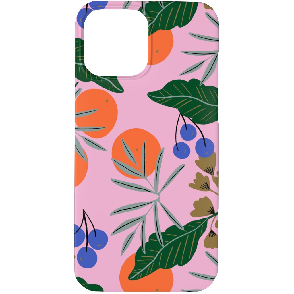 Tropic of Clementine - Multi Phone Case, Silicone Liner Case, Matte, iPhone 13 Pro Max, Multicolor
