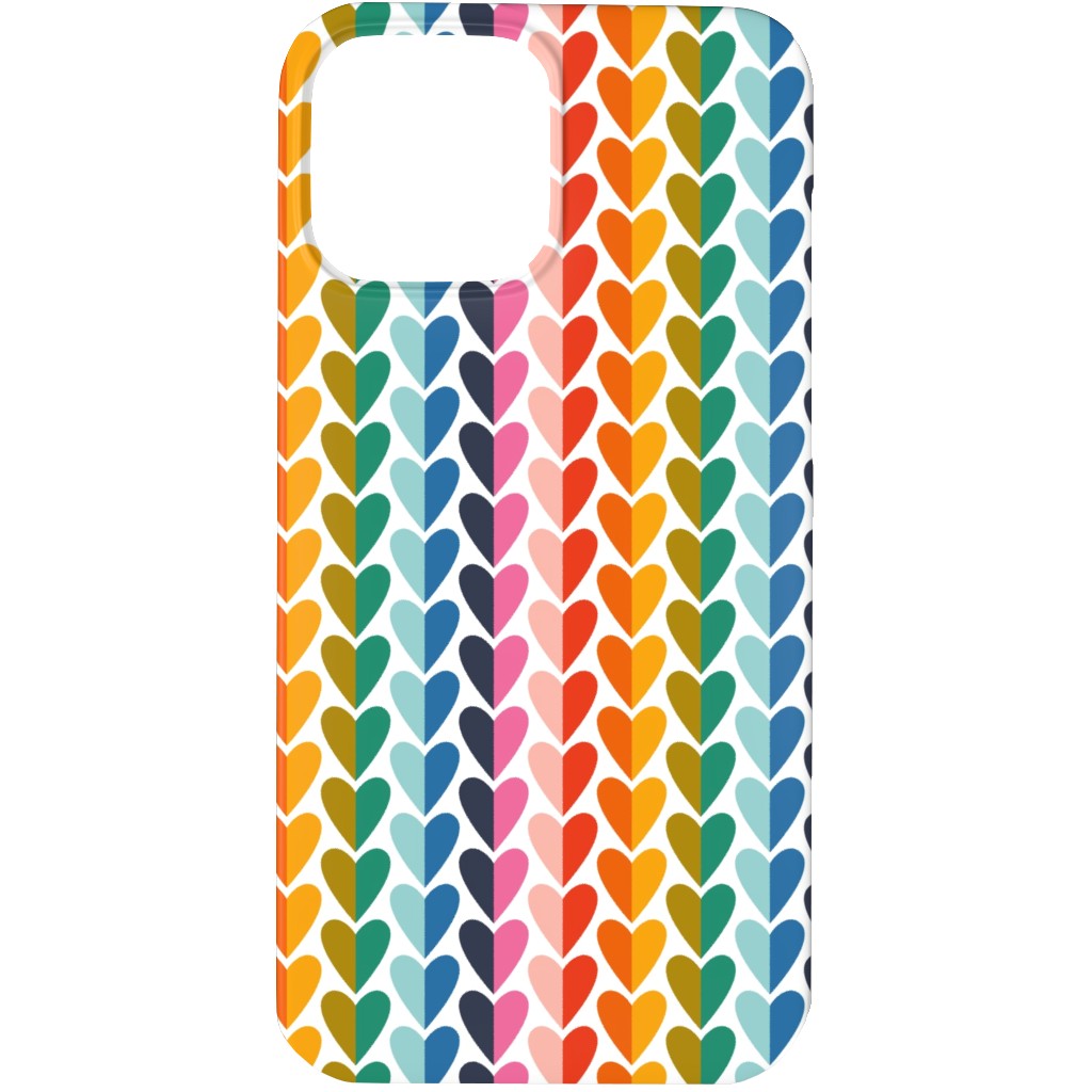 Rainbow of Love - Multi Phone Case, Silicone Liner Case, Matte, iPhone 13 Pro Max, Multicolor