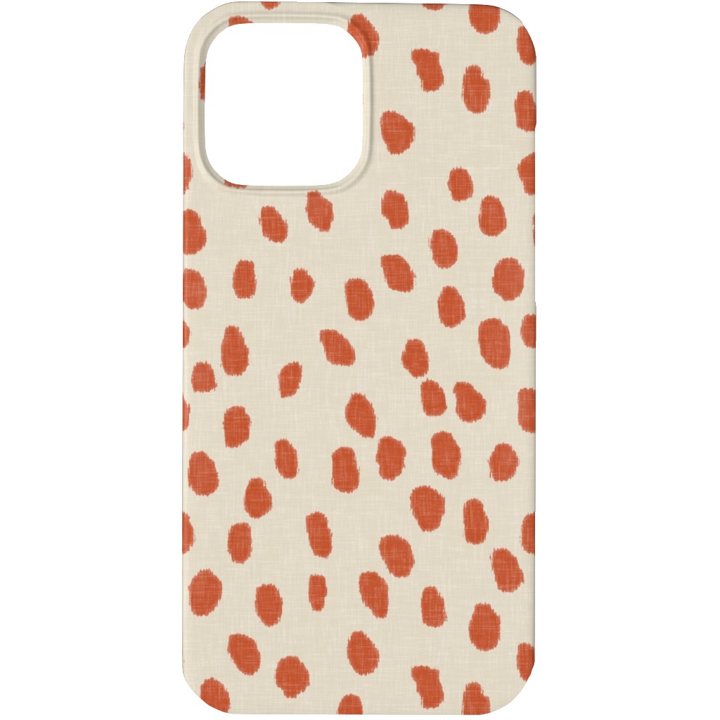 Printemps - Spice Phone Case, Silicone Liner Case, Matte, iPhone 13 Pro Max, Orange