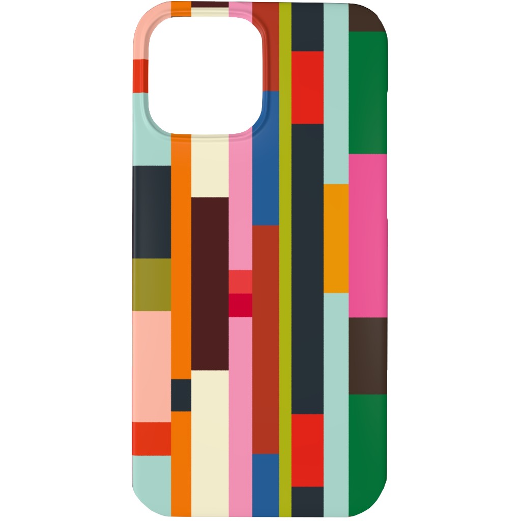 Solid Scraps - Multi Phone Case, Slim Case, Matte, iPhone 13 Pro Max, Multicolor
