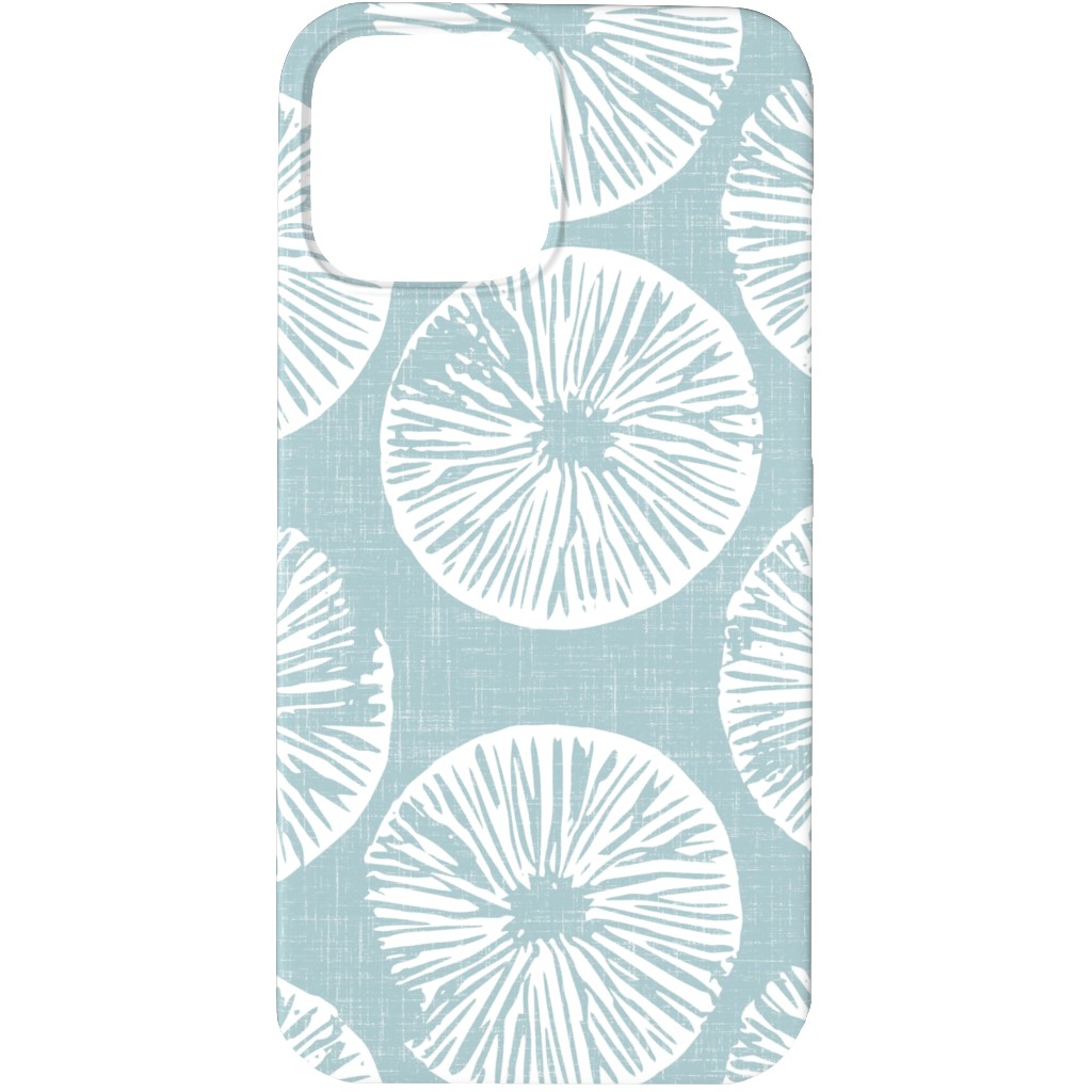 As One - White on Soft Blue Phone Case, Slim Case, Matte, iPhone 13 Pro Max, Blue