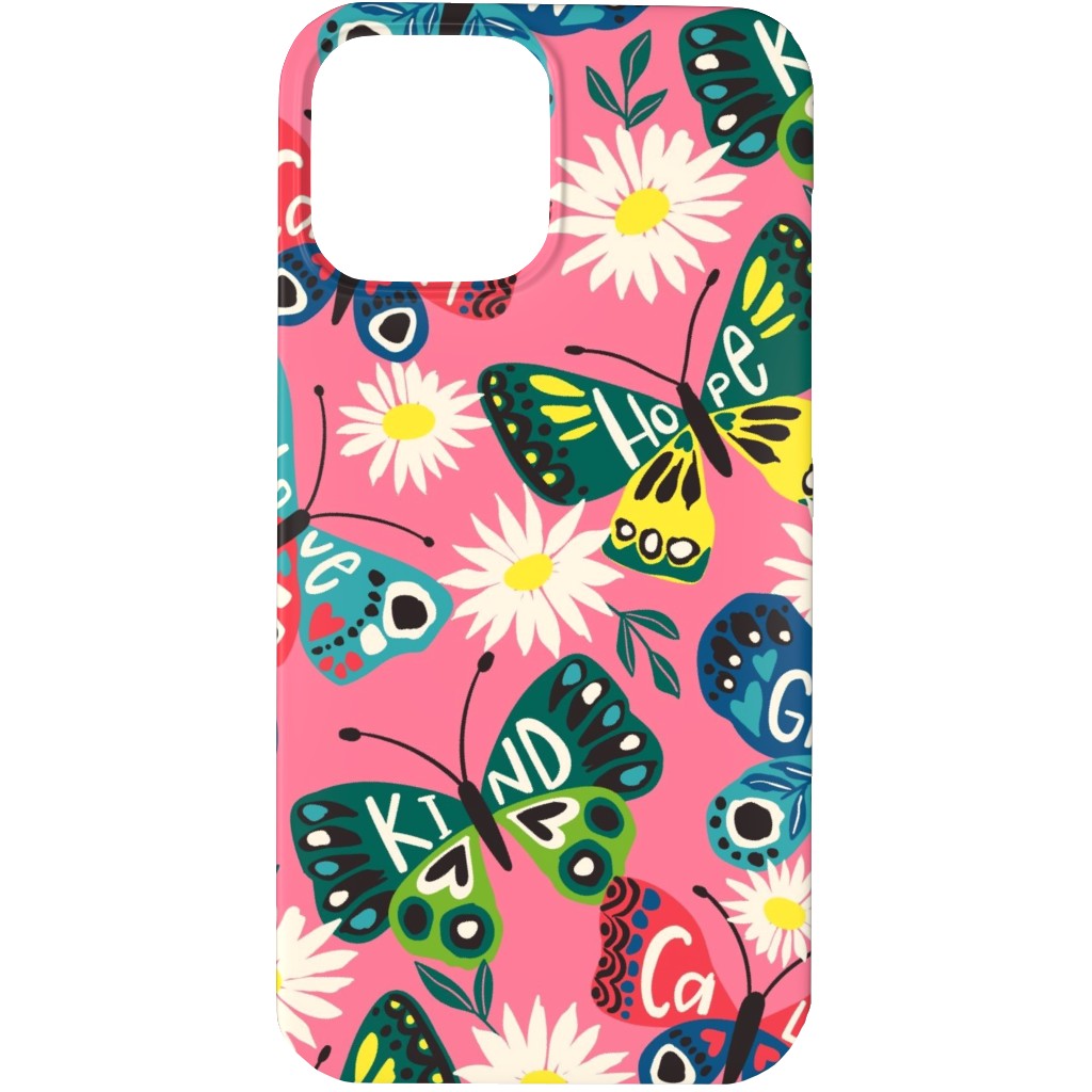 Garden Butterfly - Multi Phone Case, Slim Case, Matte, iPhone 13 Pro Max, Multicolor