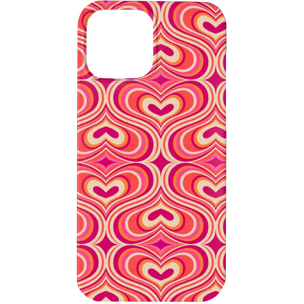 I Think I Love You - Red Phone Case, Slim Case, Matte, iPhone 13 Pro Max, Red