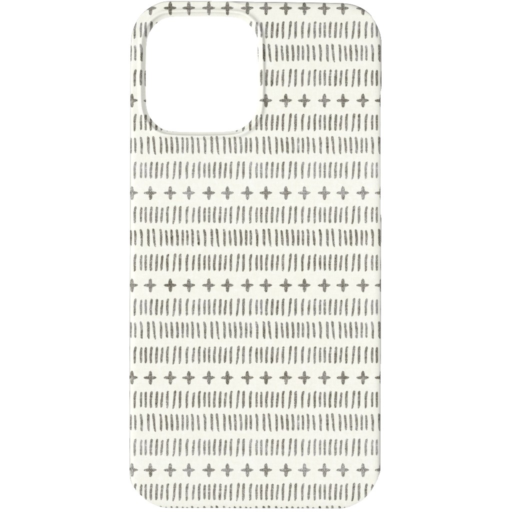 Modern Farmhouse Dash - Light Phone Case, Slim Case, Matte, iPhone 13 Pro, Beige