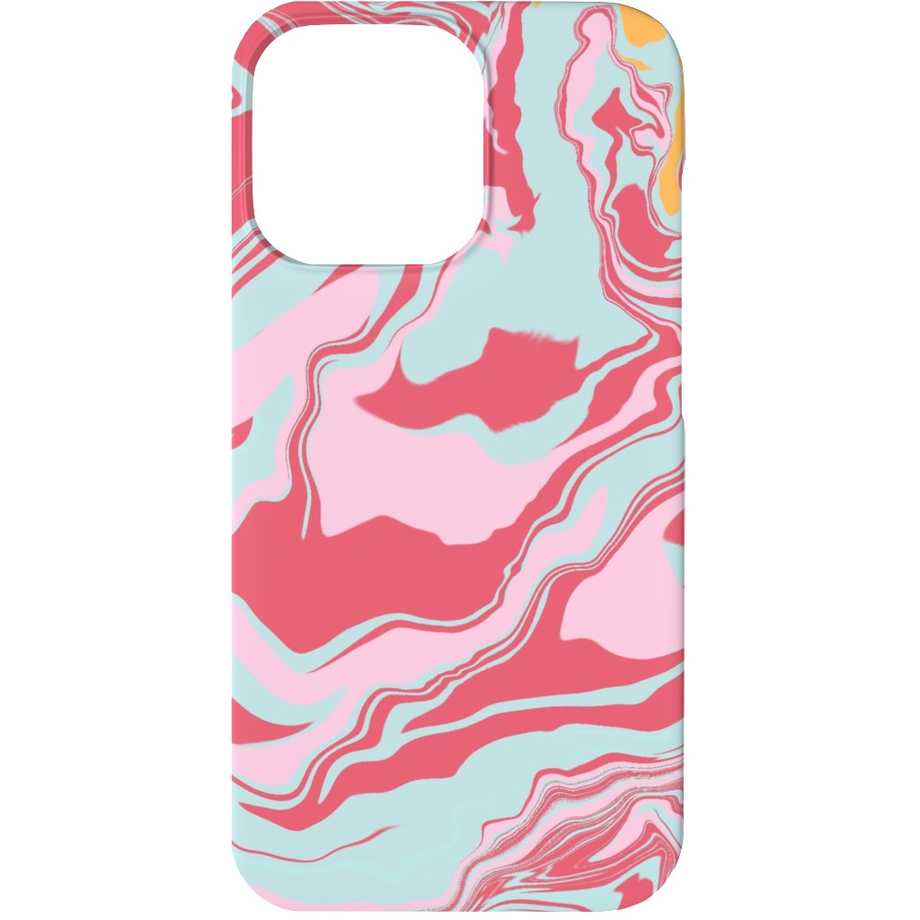 Marmor Phone Case, Silicone Liner Case, Matte, iPhone 13, Pink