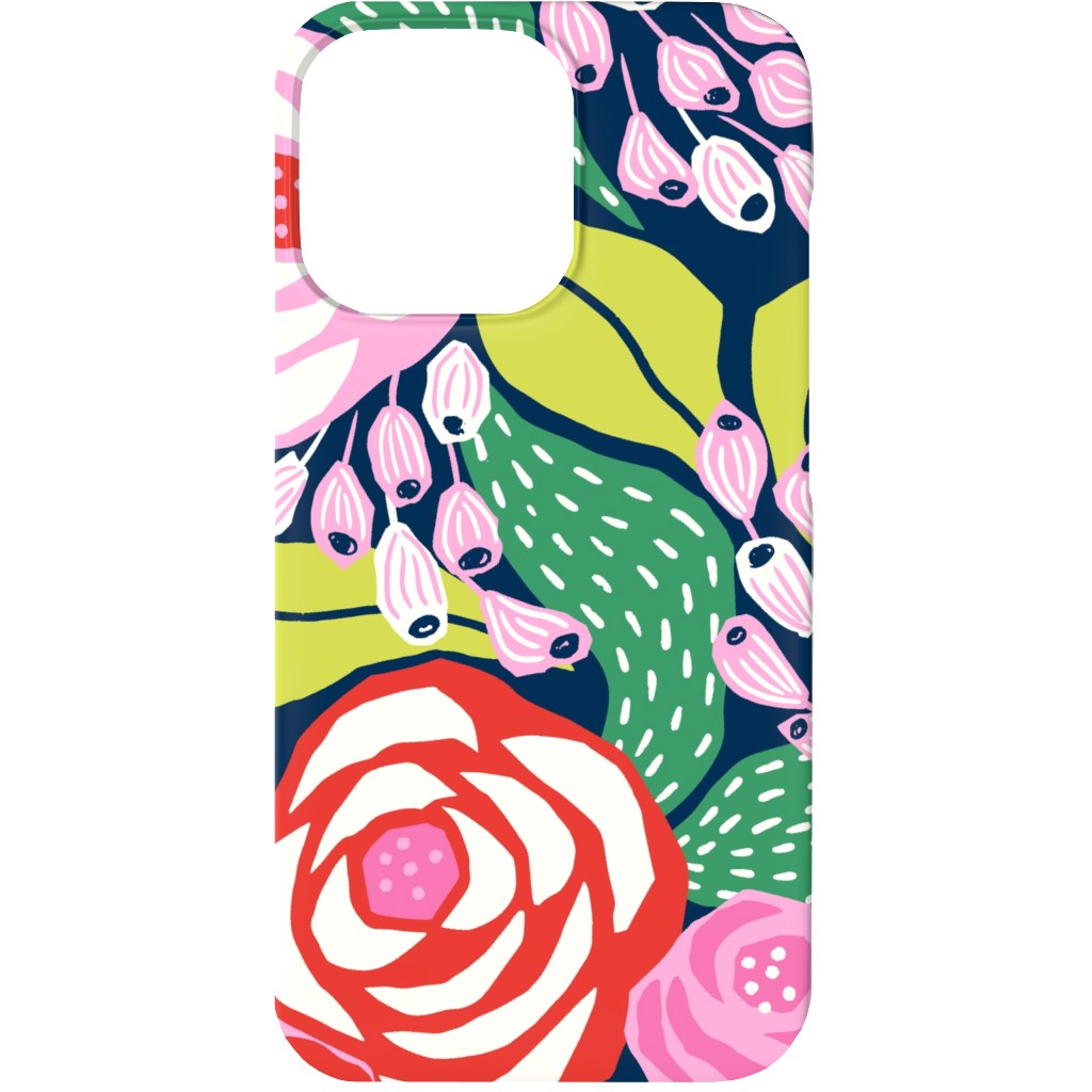 Papercut Roses Phone Case, Silicone Liner Case, Matte, iPhone 13, Multicolor