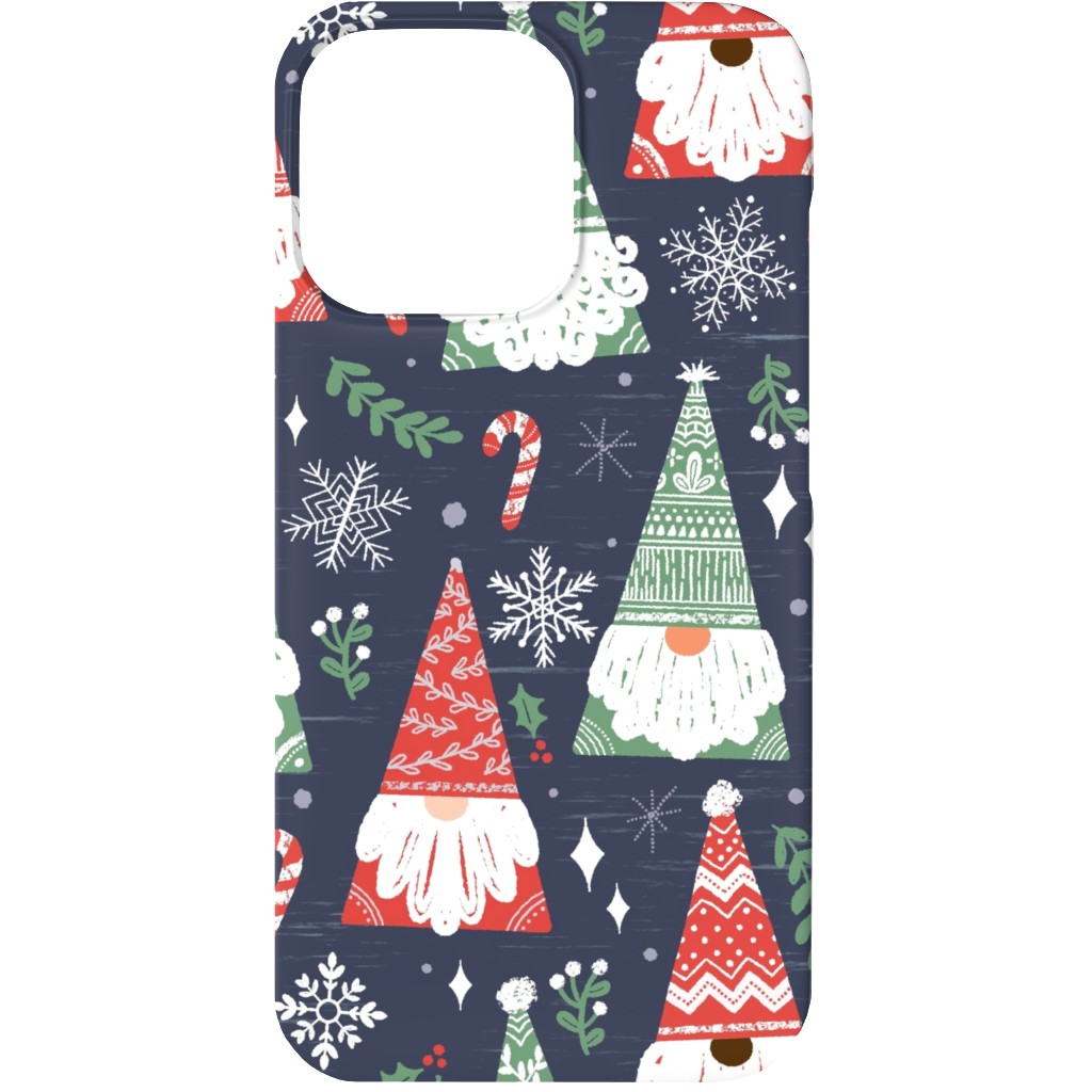Folk Gnomes Phone Case, Slim Case, Matte, iPhone 13, Multicolor