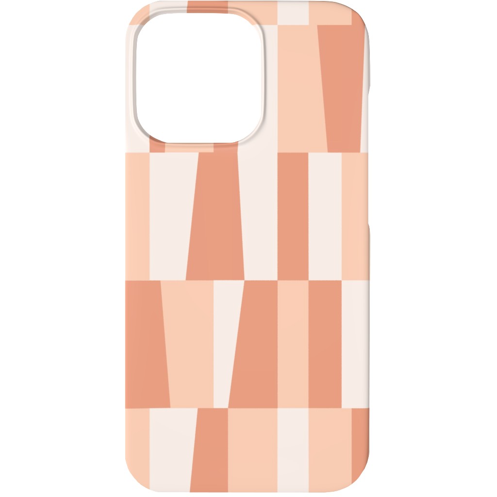Collage Tiles - Orange Phone Case, Slim Case, Matte, iPhone 13, Orange