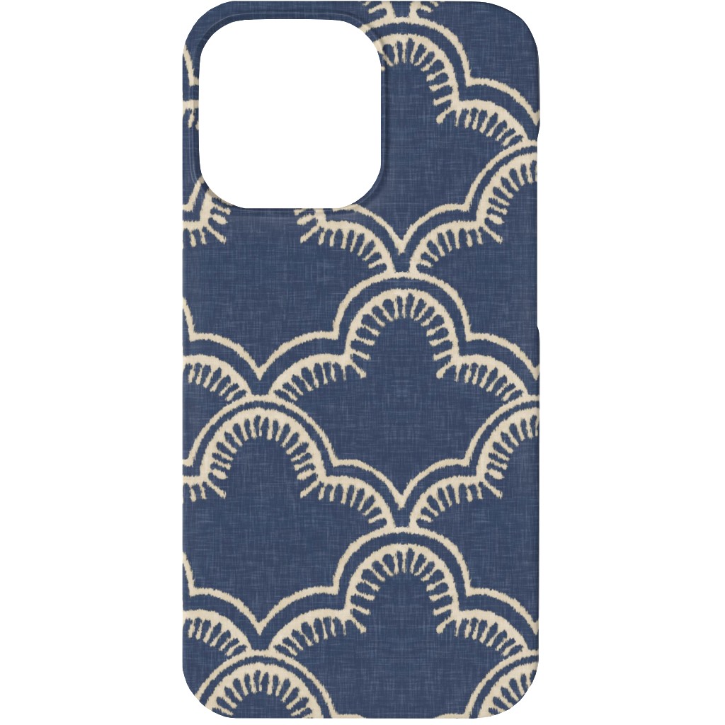 Tangier Phone Case, Slim Case, Matte, iPhone 13, Blue, Gray