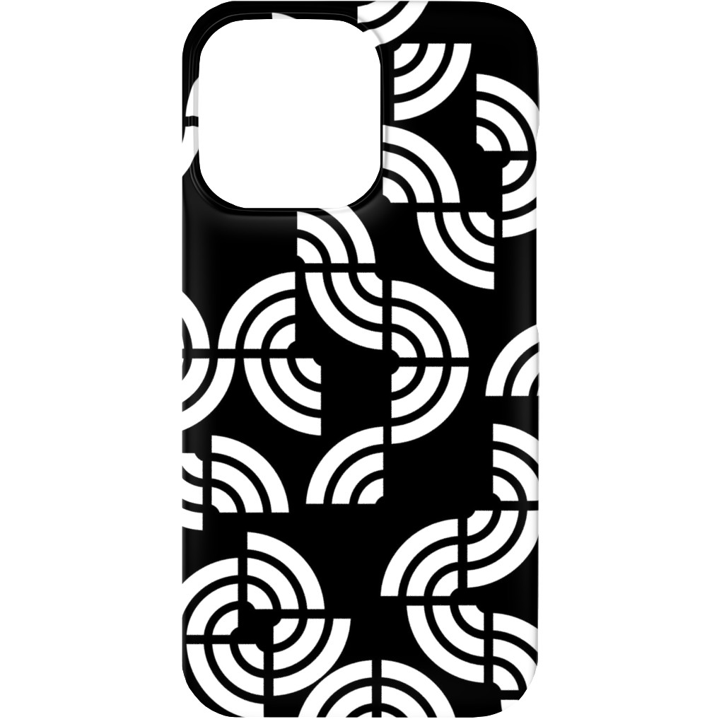Beethoven - Black and White Phone Case, Slim Case, Matte, iPhone 13, Black, Black
