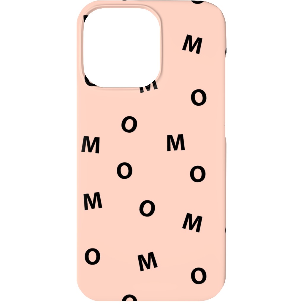 Sweet Mom Typography - Pale Nude Phone Case, Slim Case, Matte, iPhone 13, Pink